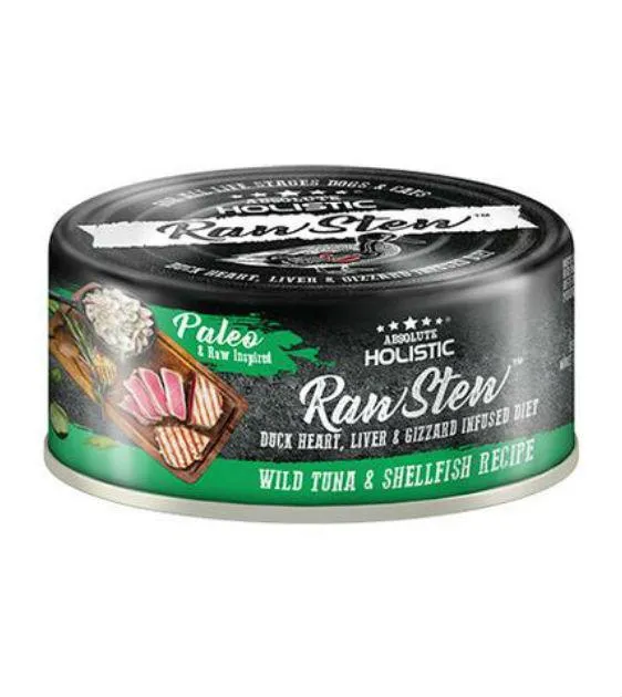 $1.48 ONLY [CLEARANCE]: Absolute Holistic Raw Stew Tuna & Shellfish Wet Cat & Dog Food