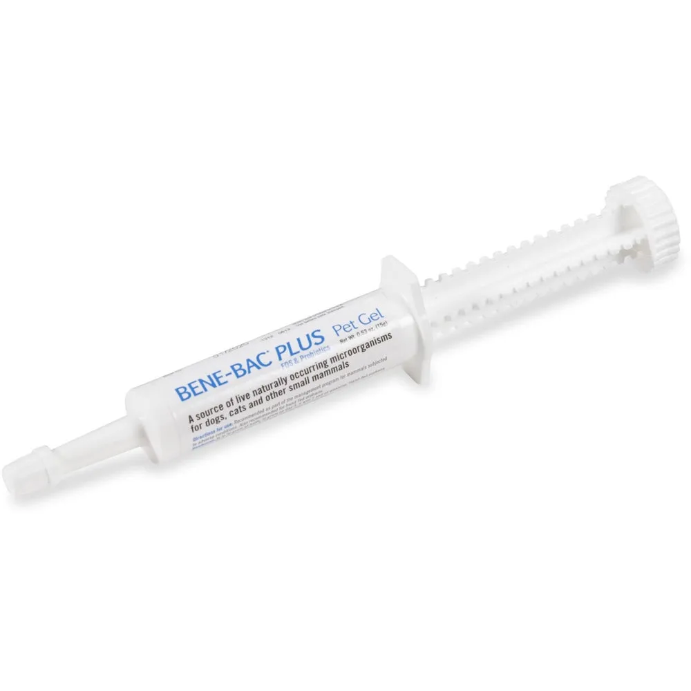 18% OFF: Bene-Bac Plus FOS & Probiotics Pet Gel Supplement Syringe 15g