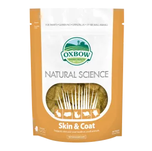 20% OFF: Oxbow Natural Science Skin & Coat Supplement For Small Animals 60 tabs