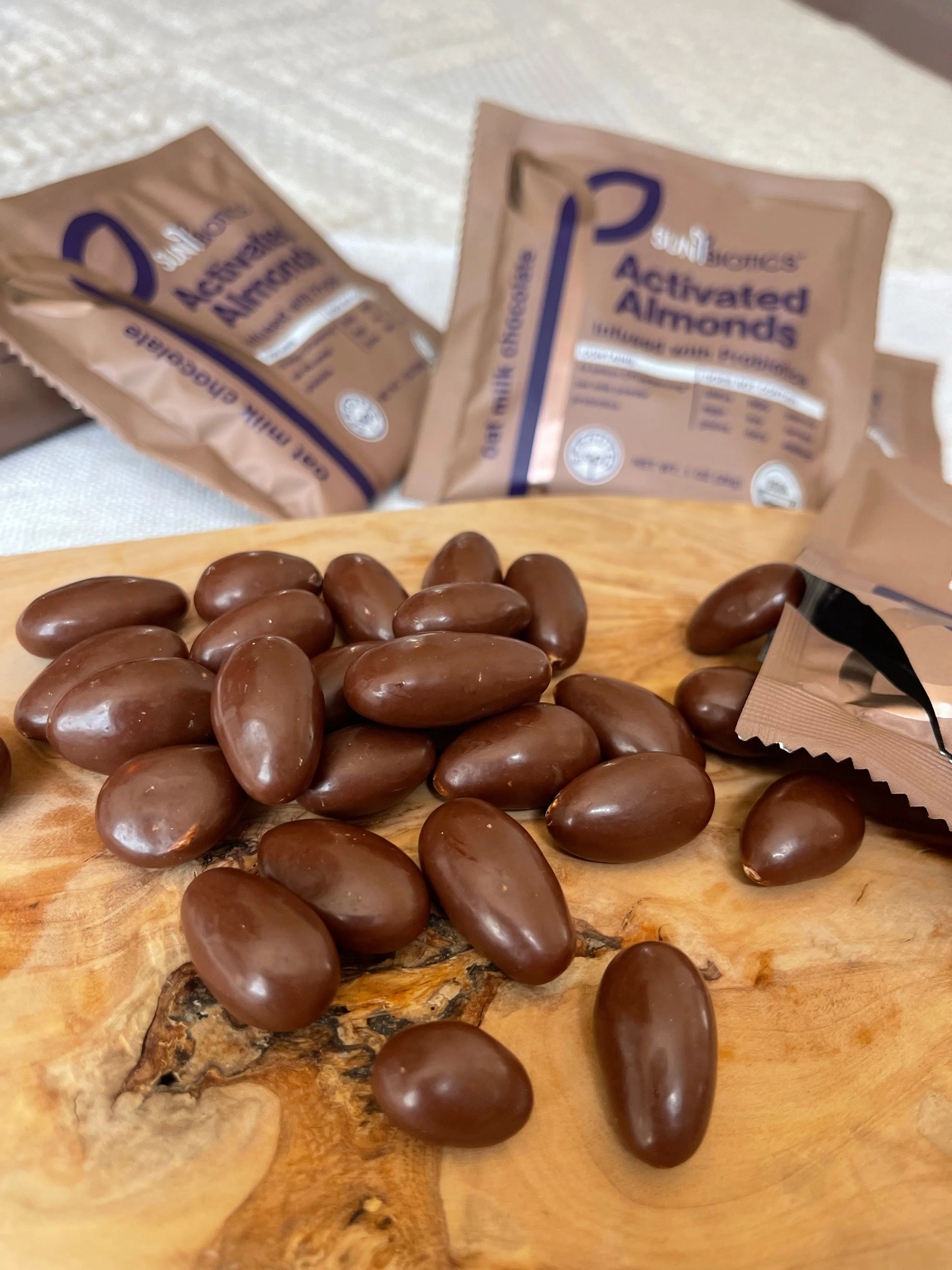 Activated Almonds - Infused with Probiotic - Oat Milk Chocolate