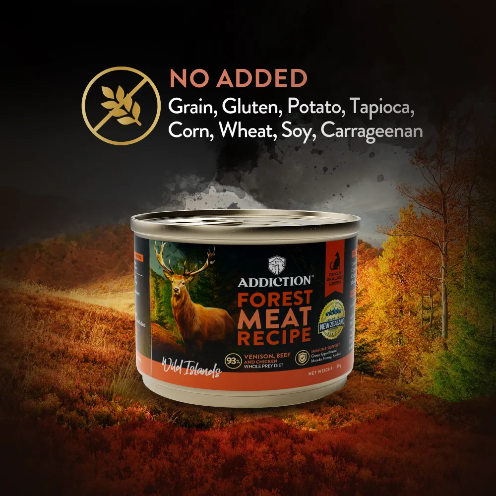 Addiction Cat Wild Islands Forest Meat 185g