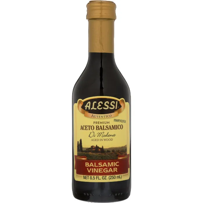 Alessi - Red Balsamic Vinegar, 8.5 Oz - Pack of 6