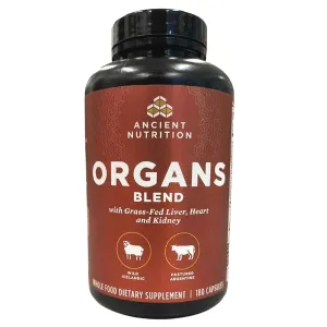 Ancient Nutrition Organs Blend 180 Capsules