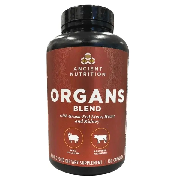 Ancient Nutrition Organs Blend 180 Capsules