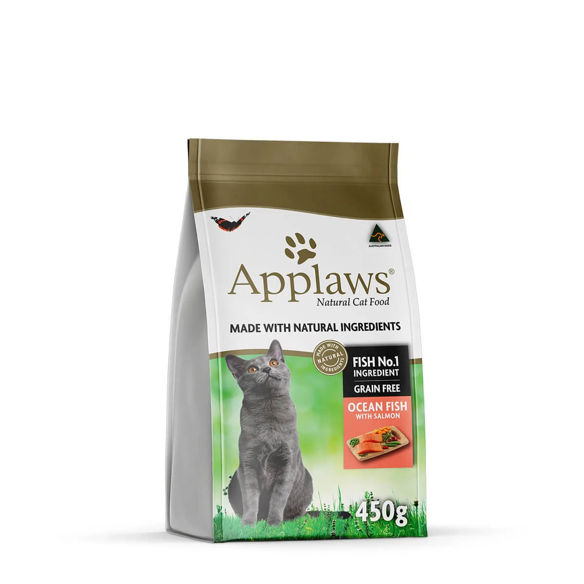 Applaws Natural Ocean Fish and Salmon Dry Cat Food