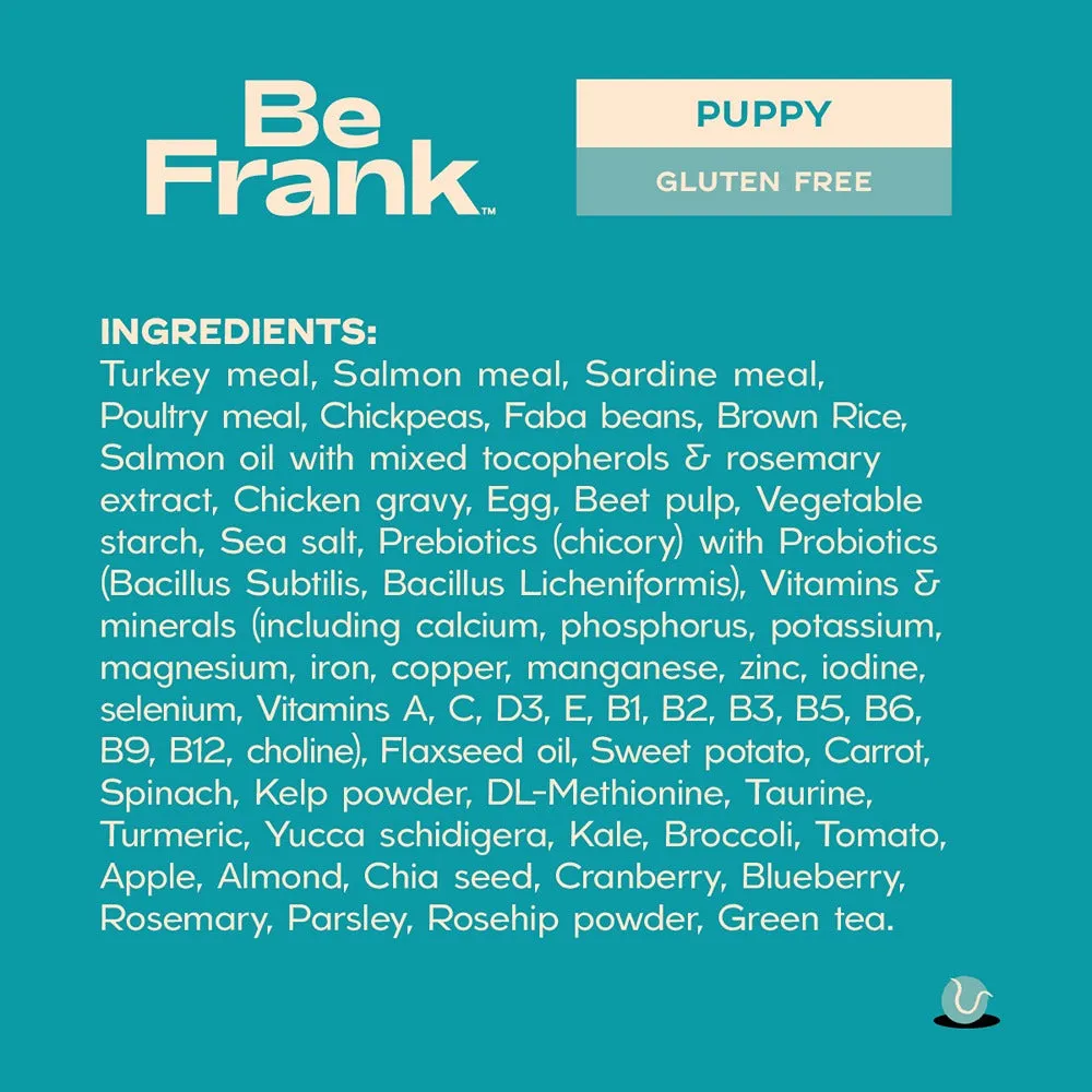 Be Frank Puppy Turkey, Salmon & Sardine Dry Dog Food