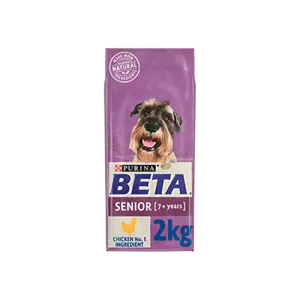 BETA Senior 7  Dog Food With Chicken 2kg Dry Dog Food