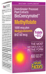 BioCoenzymated™ Methylfolate 1,000 mcg