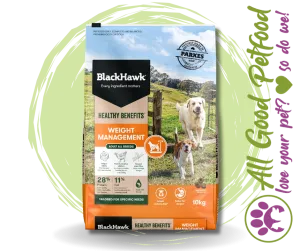 BlackHawk Dog Healthy Benefits Weight Management