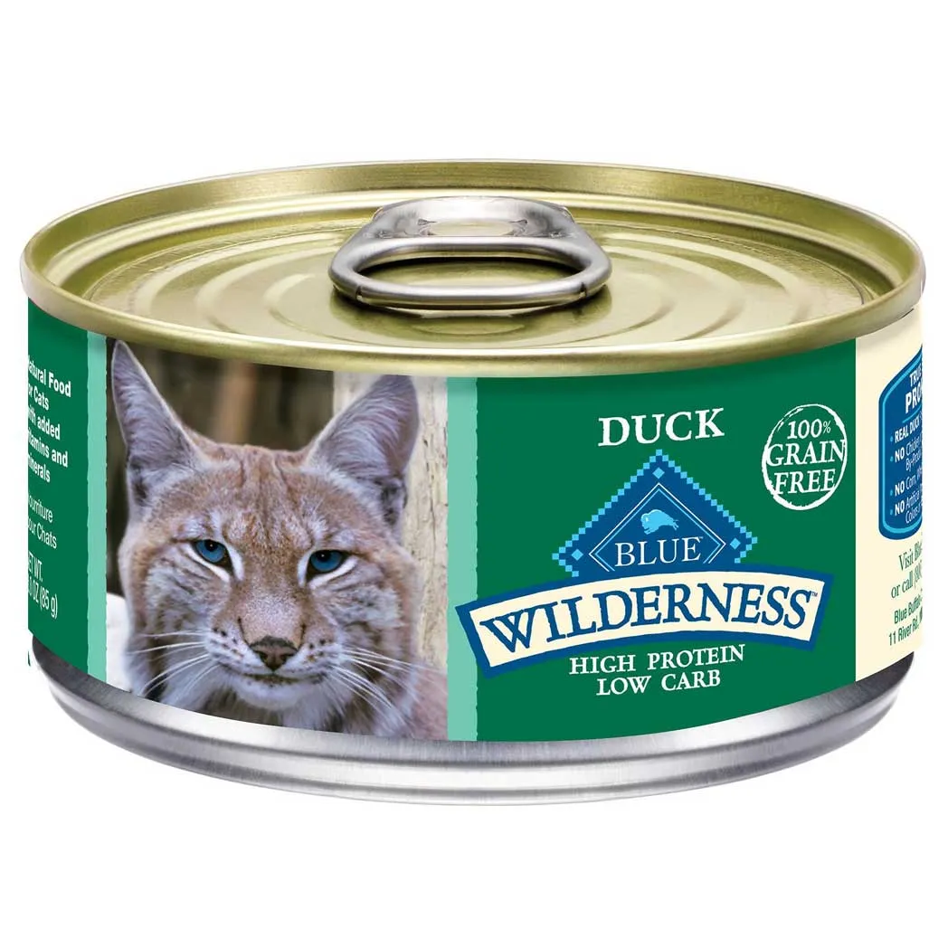 Blue Buffalo Cat Wilderness Duck Wet Cat Food