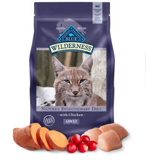 Blue Buffalo Wilderness Grain Free Chicken Recipe Dry Cat Food