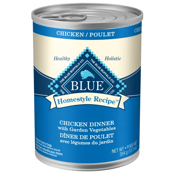 BLUE Homestyle Recipe Chicken Dinner Canned Dog Food