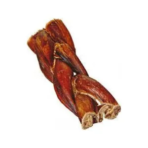 Braided Bully Stick Dog Dental Chew