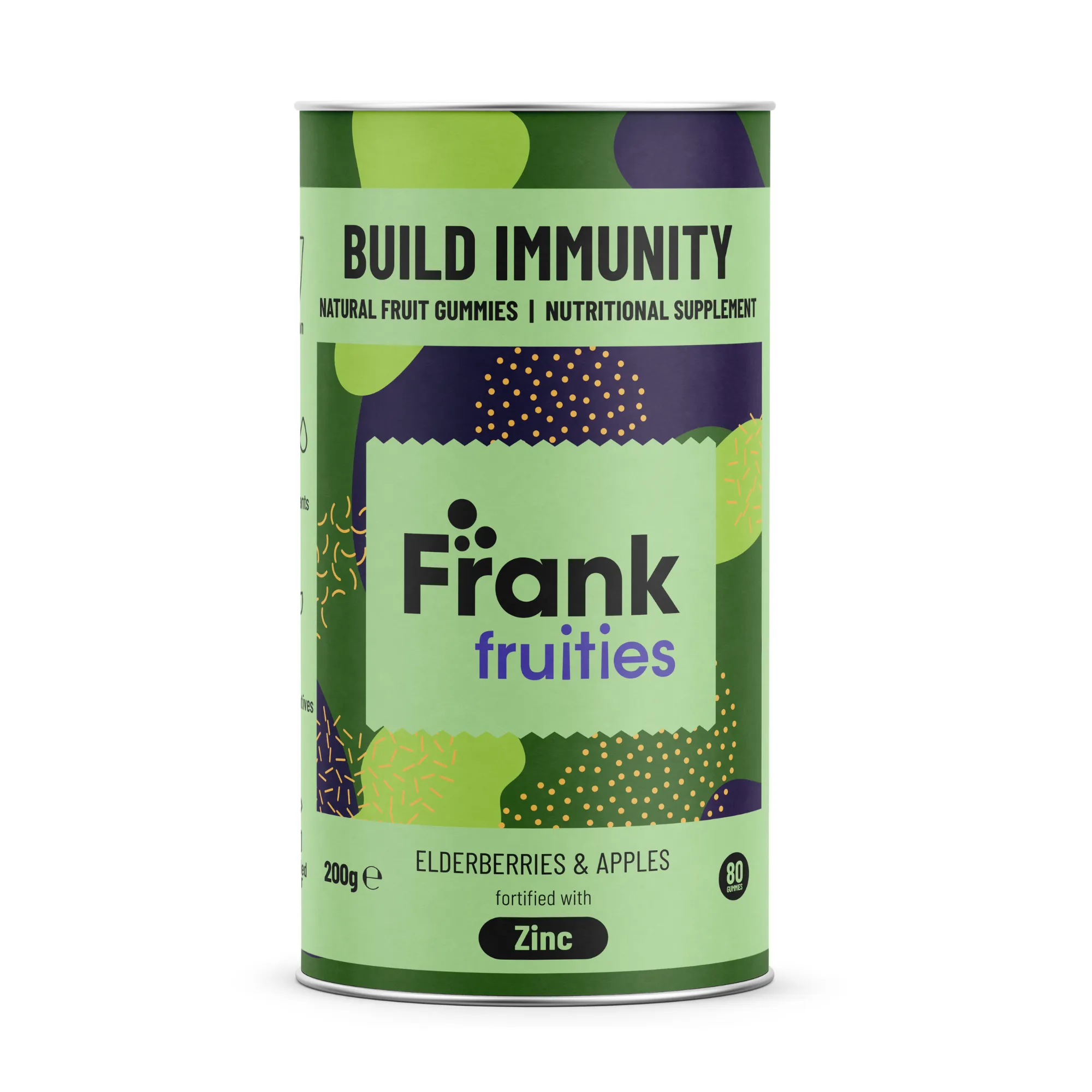 Build Immunity Natural Fruit Gummies, 50 pcs