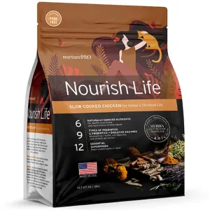 'BUNDLE DEAL': Nurture Pro Nourish Life Chicken Mature 7  Formula Dry Cat Food