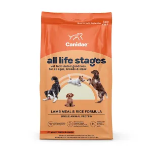 Canidae All Life Stages Dry Dog Food, Lamb Meal and Rice, 30lbs