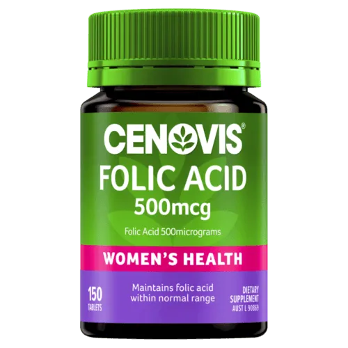 Cenovis Folic Acid 500mcg Tablets 150