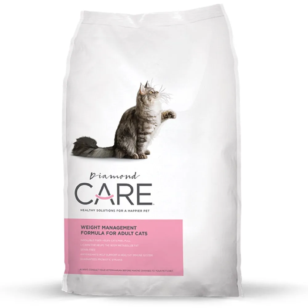 Diamond Care Weight Management Grain-Free Dry Adult Cat Food 6lb