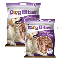 Dog Bites - Freeze Dried - Chicken Hearts