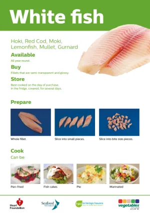 Easy meals with vegetables: Fish - NPA196