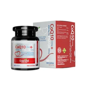 Enervite CoQ10 150mg Plus Fish Oil