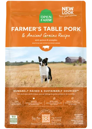 Farmer's Table Pork & Ancient Grains Dry Dog Food