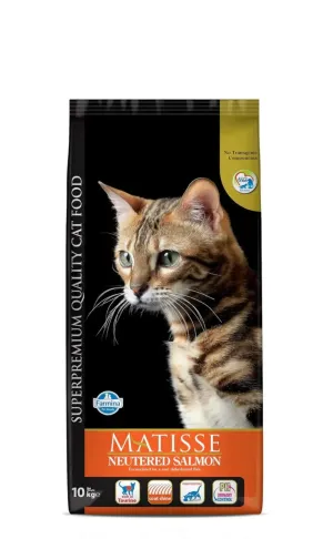 Farmina Matisse Neutered Salmon Cat Food -10Kg