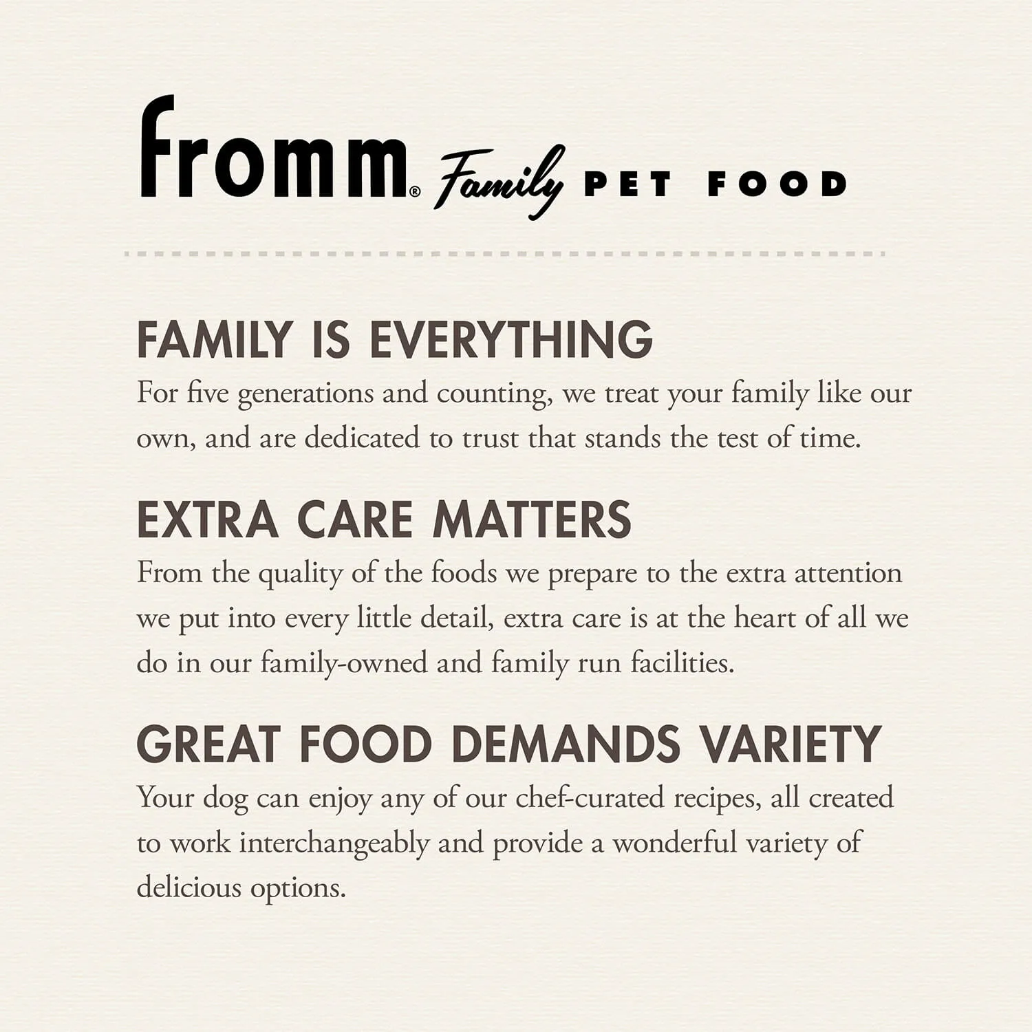 Four-Star Nutritionals Surf & Turf Recipe for Dogs from Fromm