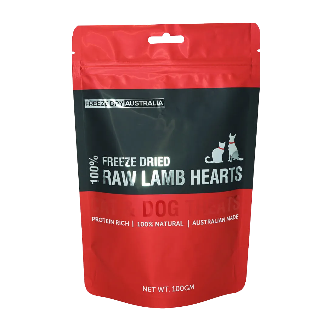 FREEZE DRIED DICED LAMB HEARTS