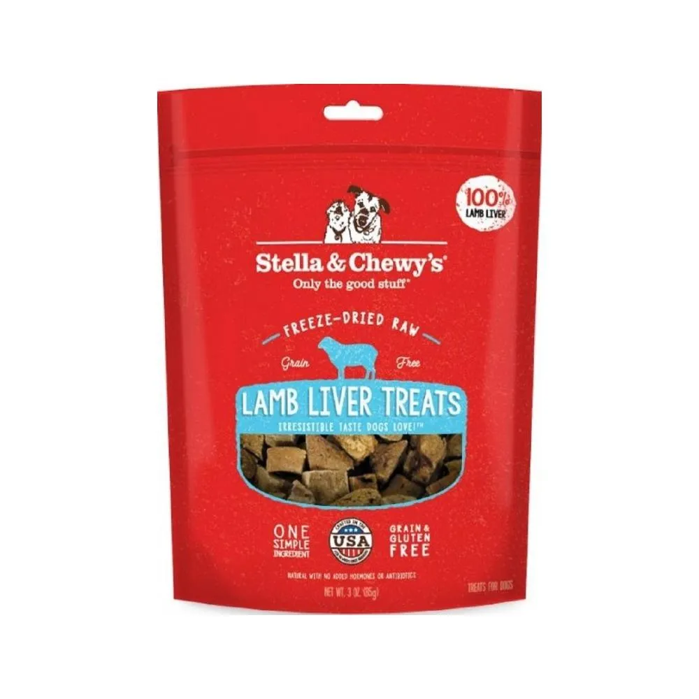 Freeze-Dried Lamb Liver Dog Treats