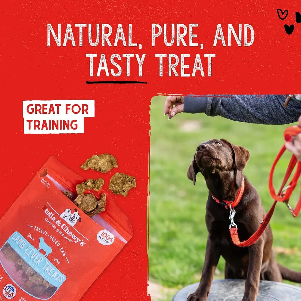 Freeze-Dried Lamb Liver Dog Treats