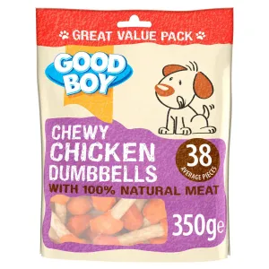 Good Boy Chewy Chicken Dumbbells 350g