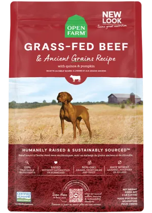 Grass-Fed Beef & Ancient Grains Dry Dog Food