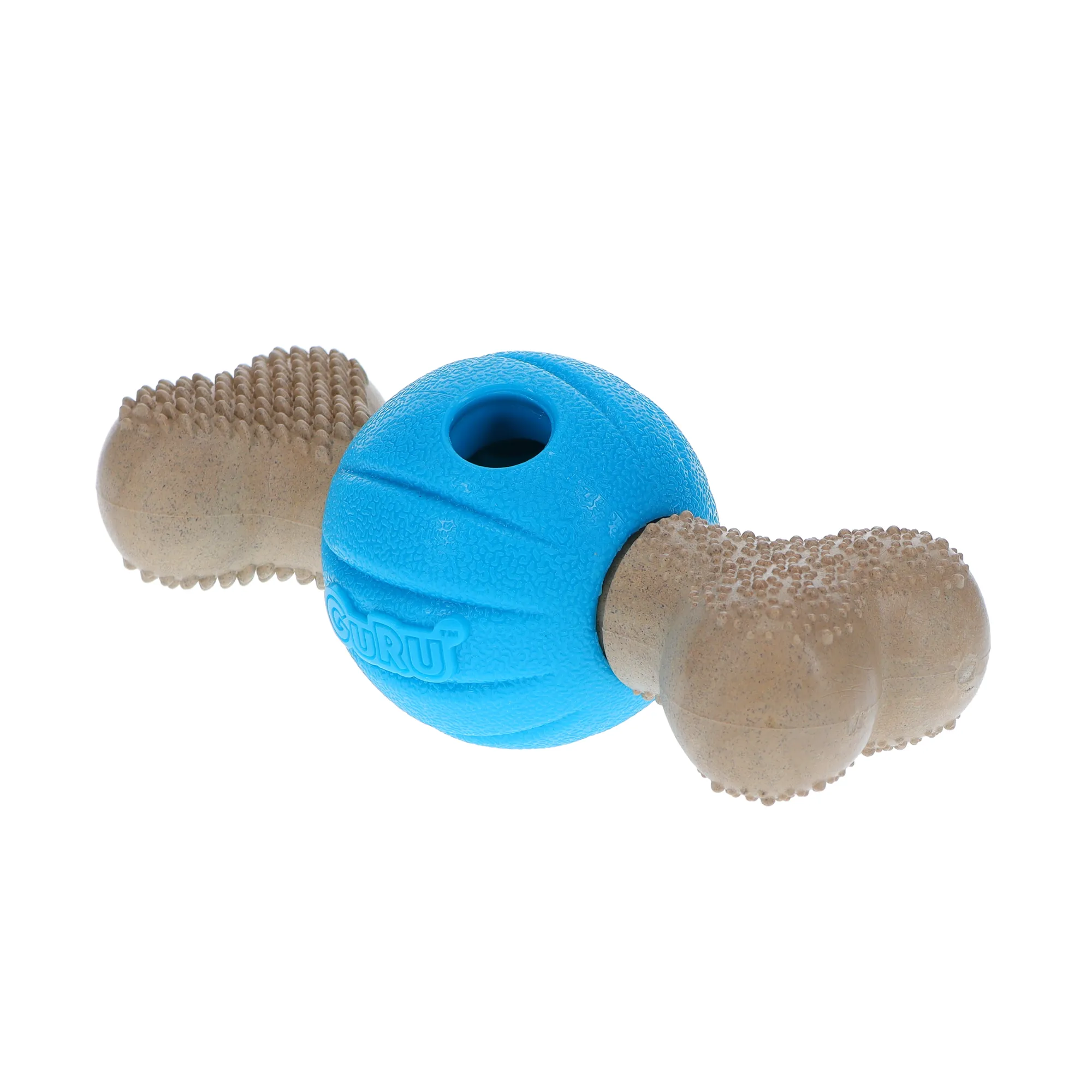 GURU Spin And Chew Treat Bacon Bone Dog Toy Medium