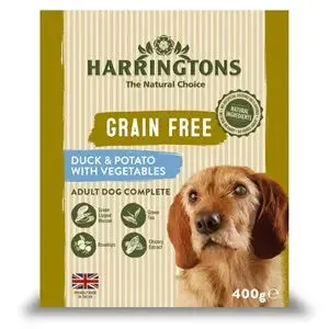 Harringtons Dog Wet Duck & Potato 8x 400g