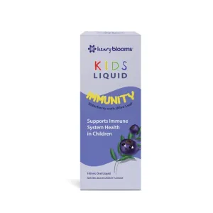 Henry Blooms Kids Liquid Immunity Elderberry With Olive Leaf 100ml