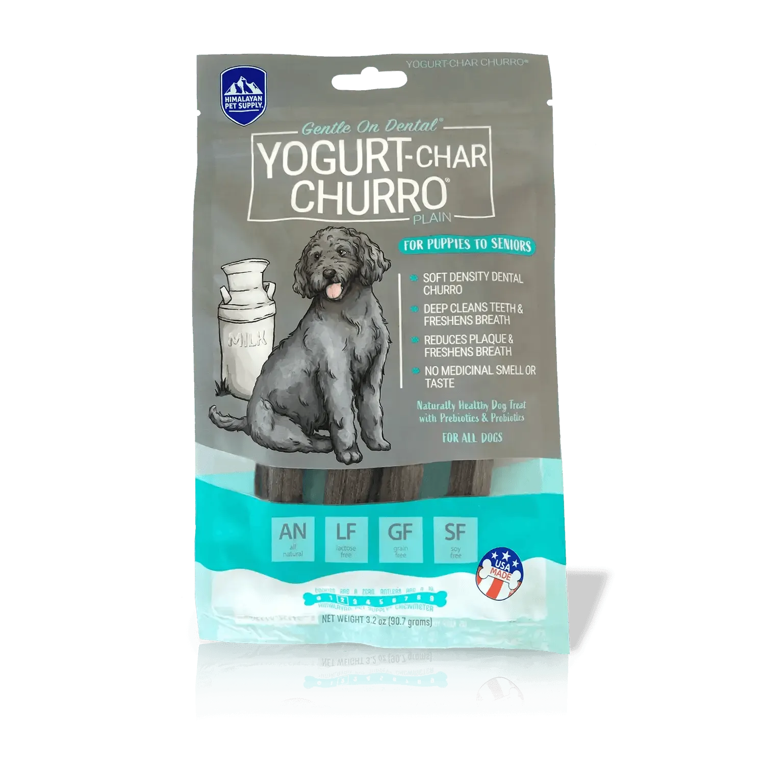 Himalayan Dog Chew Yogurt Char Churro Dog Treats