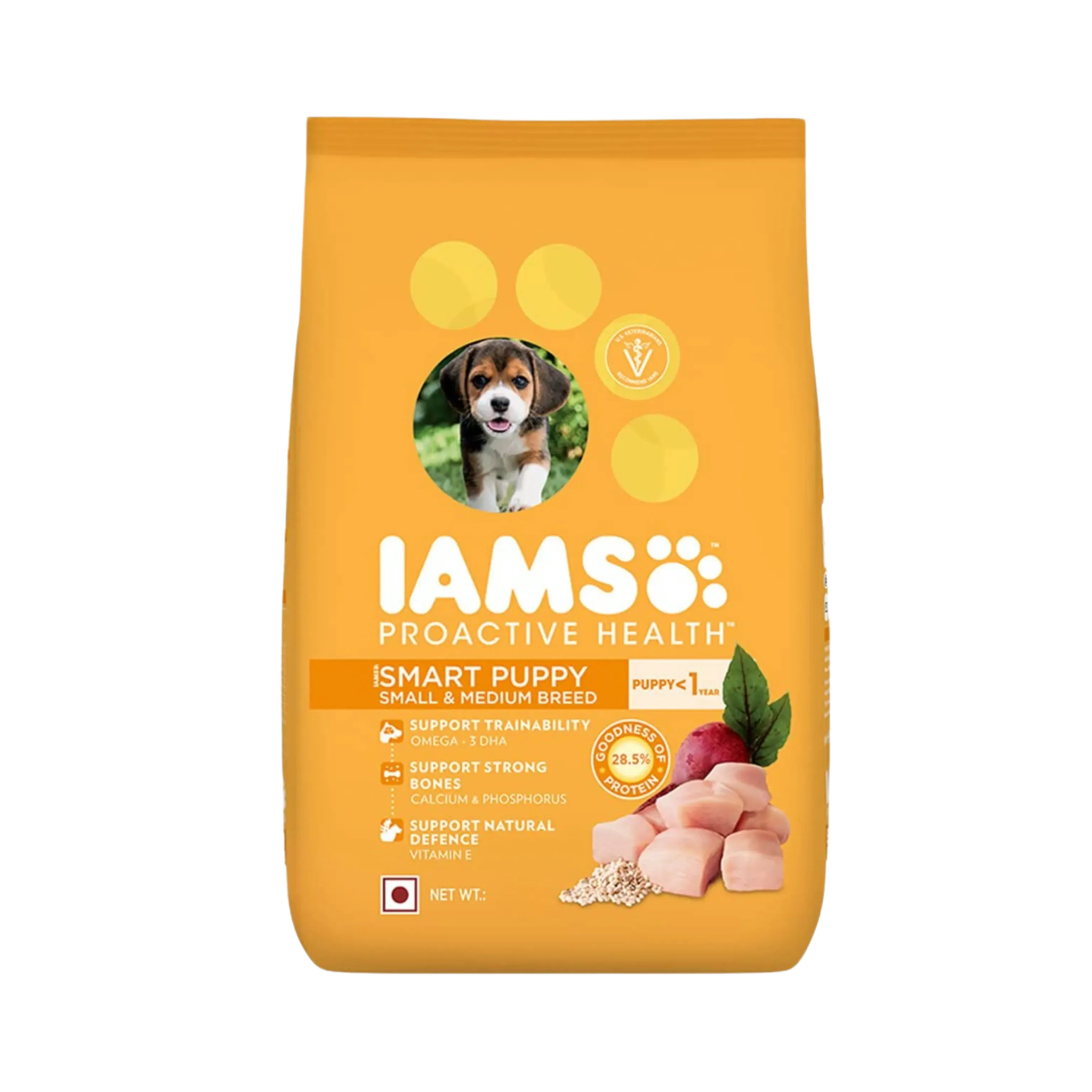 IAMS PUPPY SMALL & MEDIUM BREED DRY FOOD (S)