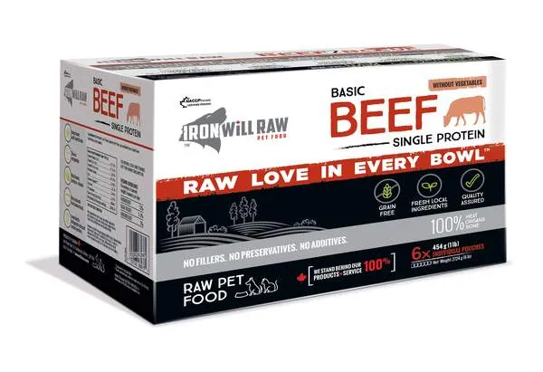 Iron Will Raw - Basic - Beef