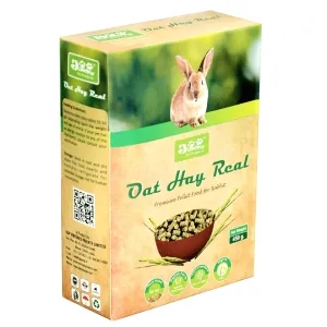 JiMMy Oat Hay Real High Fiber Pellet Rabbit Food