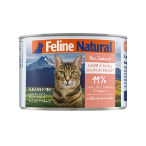 K9 Feline Natural Lamb & Salmon Feast 170g