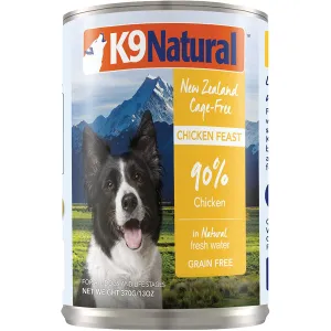 K9 Natural Cage-Free Chicken Feast Grain-Free Canned Wet Dog Food 13oz