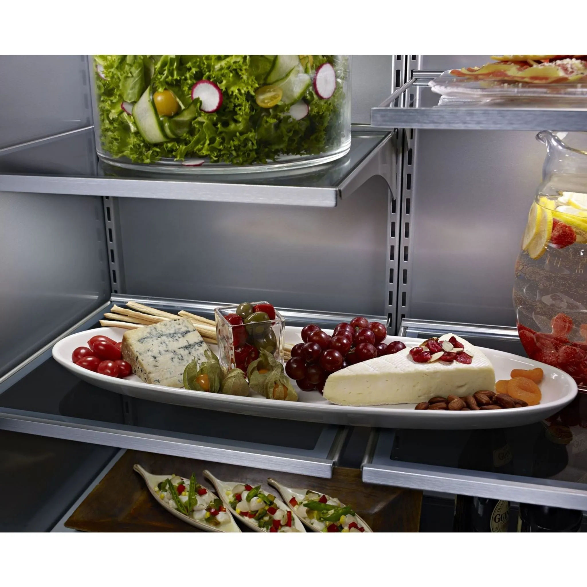 KitchenAid Bottom Mount Fridge (KBBR306ESS) - Stainless Steel