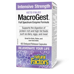 MacroGest Keto Paleo Intensive Strength