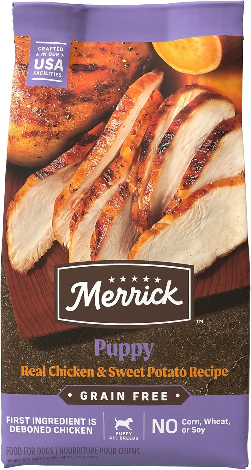 Merrick Puppy Chicken & Sweet Potato Dry Dog Food