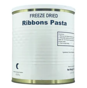 Military Surplus Freeze Dried Ribbons Pasta