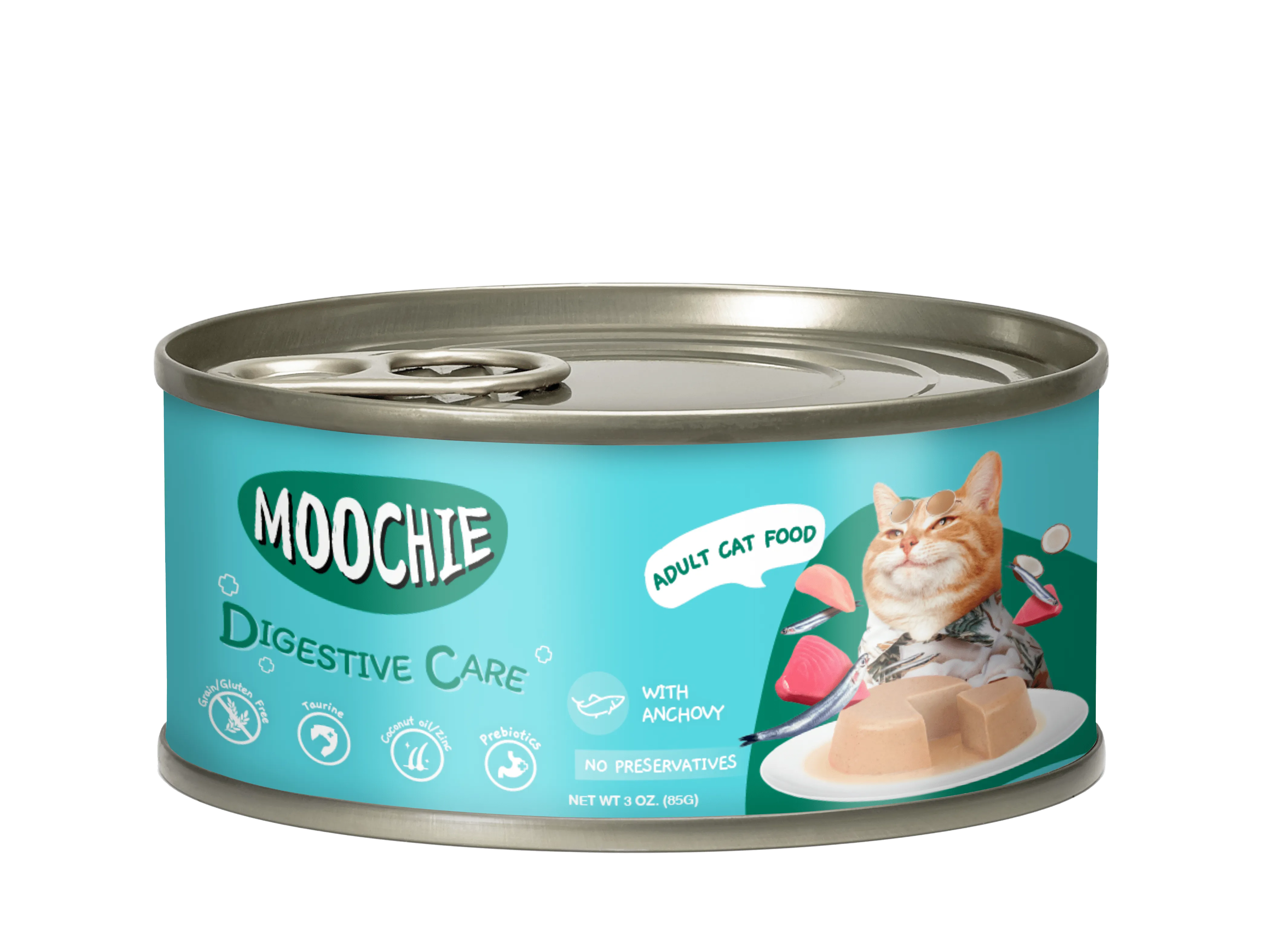 MOOCHIE CAT FOOD WITH ANCHOVY 85g