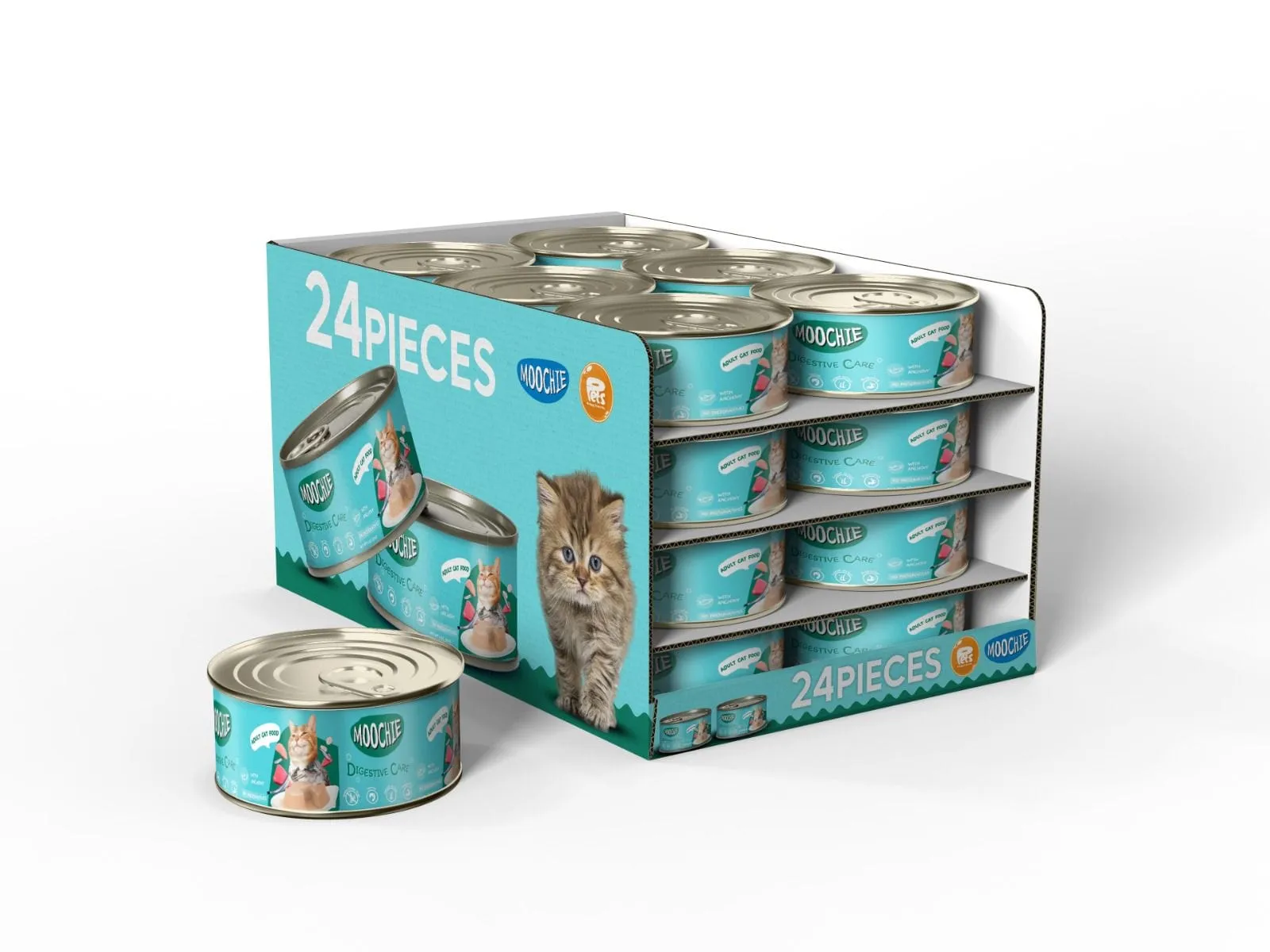 MOOCHIE CAT FOOD WITH ANCHOVY 85g