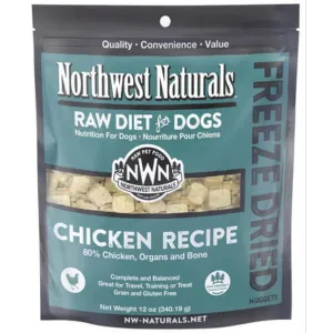 Northwest Naturals Freeze-Dried Raw Chicken Nuggets Dog Food