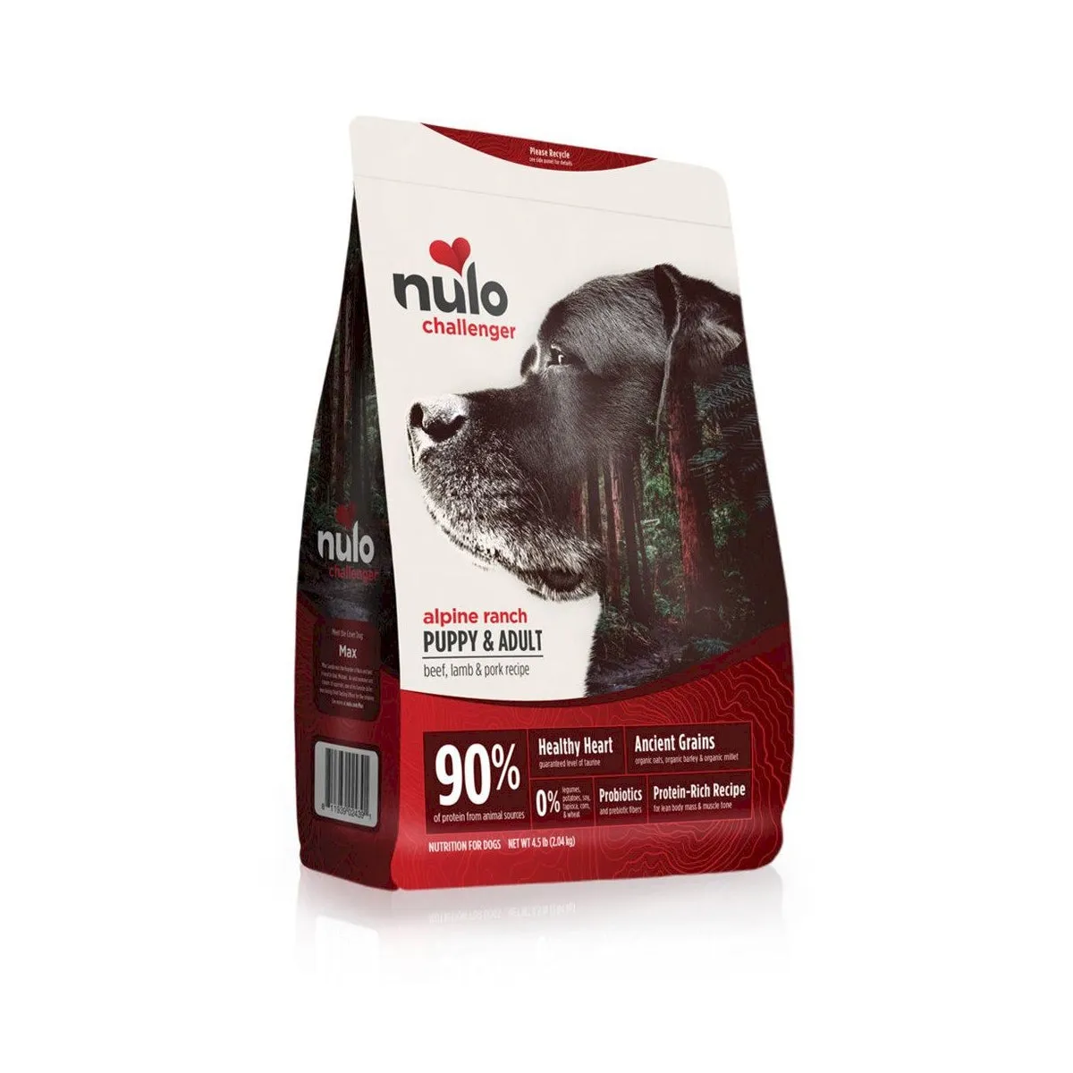 Nulo Challenger Puppy and Adult Beef Lamb & Pork Dry Dog Food 11lb